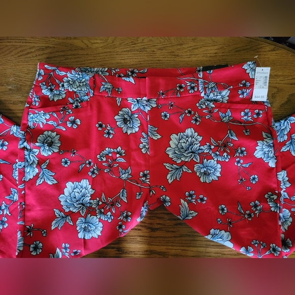 Ankle length floral print pants - Picture 6 of 16